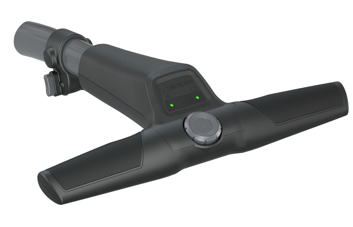 Motocaddy SE, electric trolley with battery for 36 holes