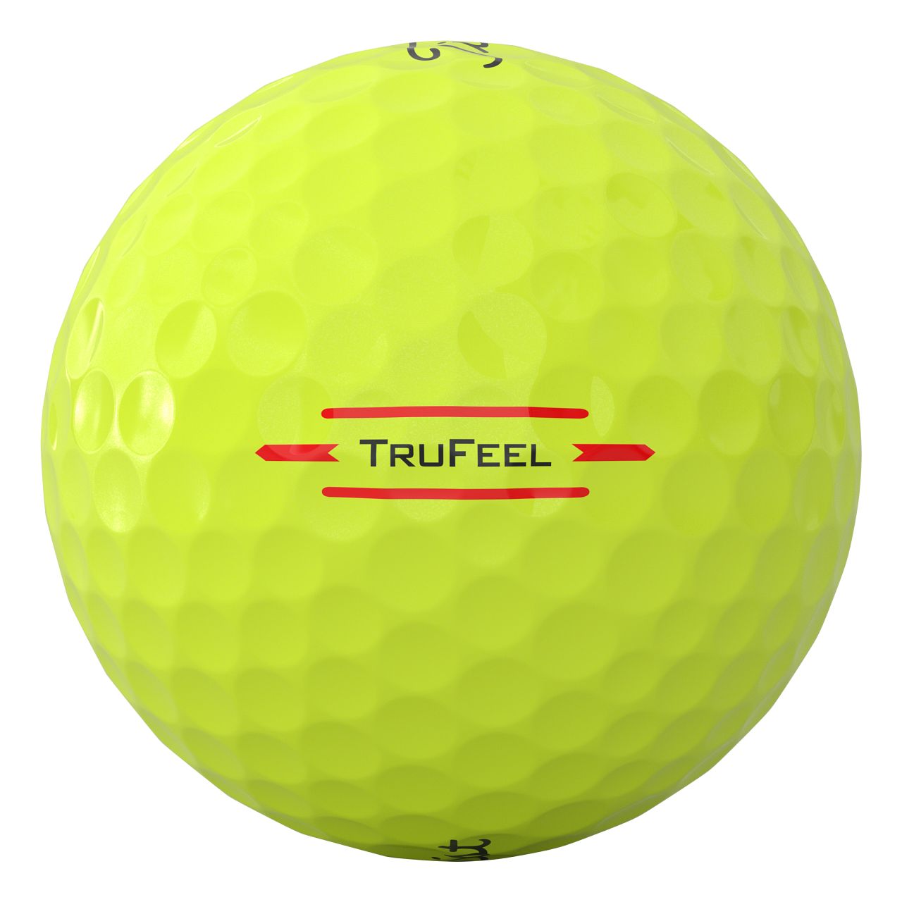 Titleist TruFeel 2026, žluté golfové míčky