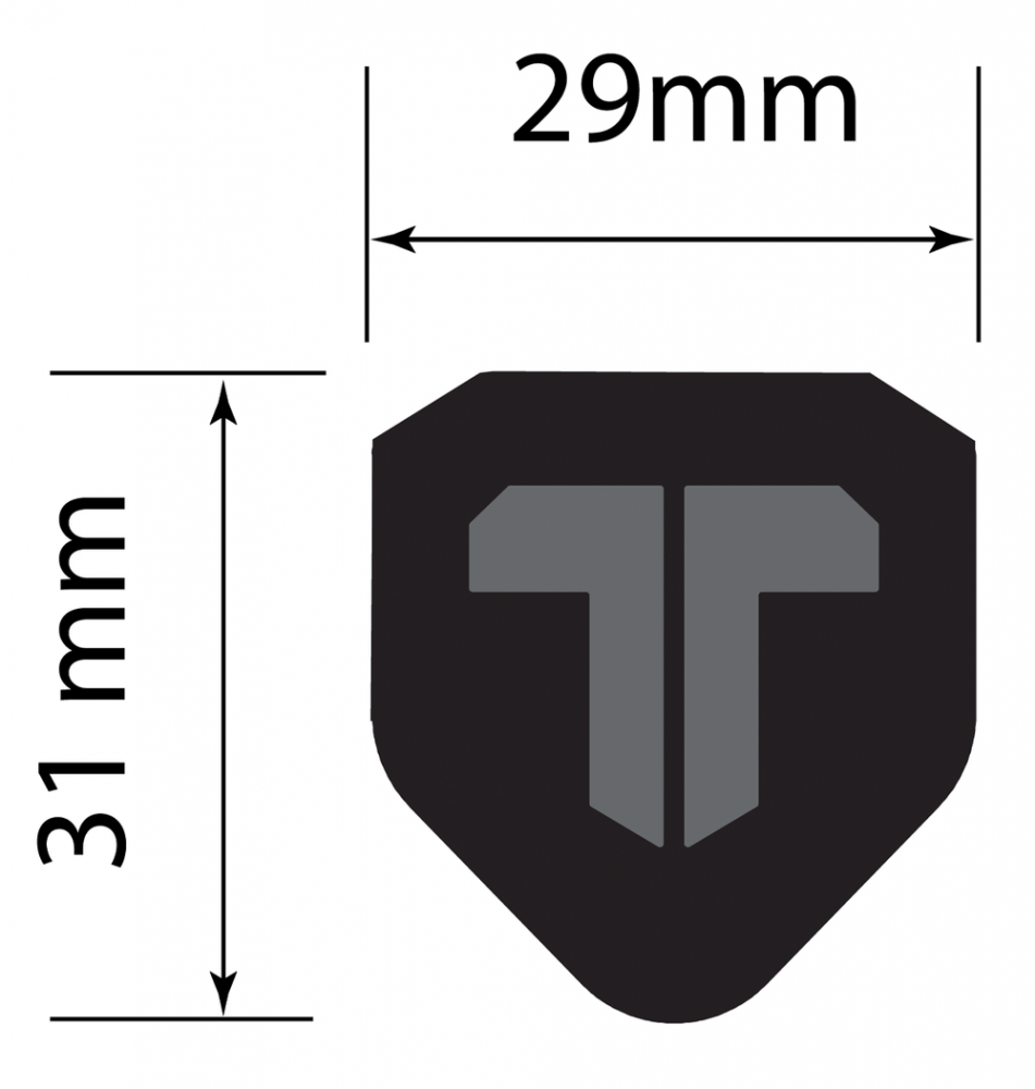 2Thumb SNUG Pistol 7E 29, černý grip na patr