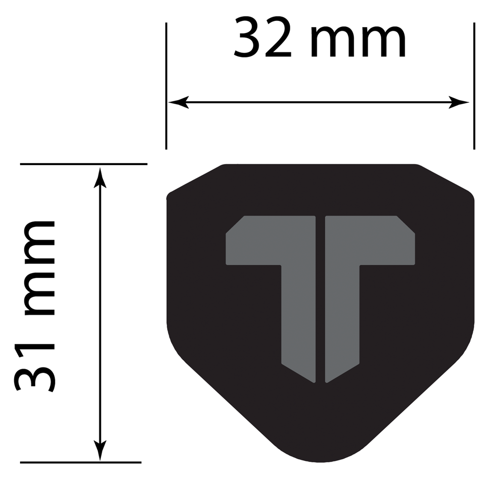2Thumb SNUG Pistol 7E 32, bílý grip na patr