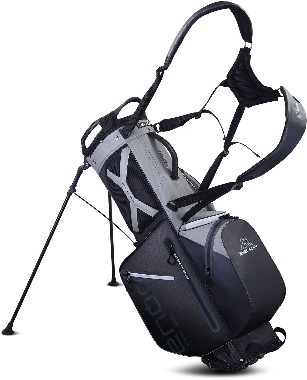 BigMax Aqua Eight G, Grey, Black, golfový bag na nošení
