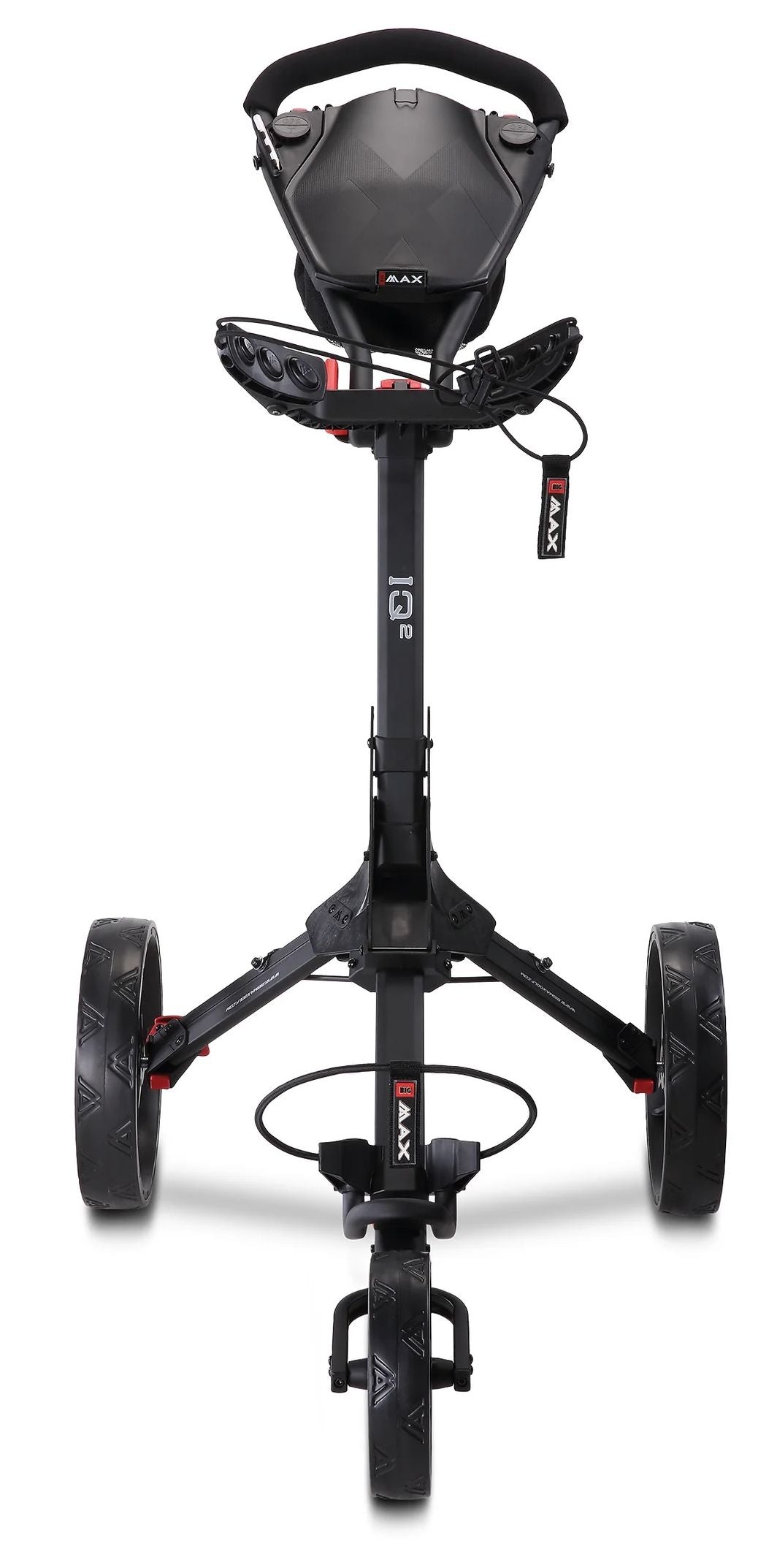 BigMax IQ2, Phantom Black, ruční golfový vozík