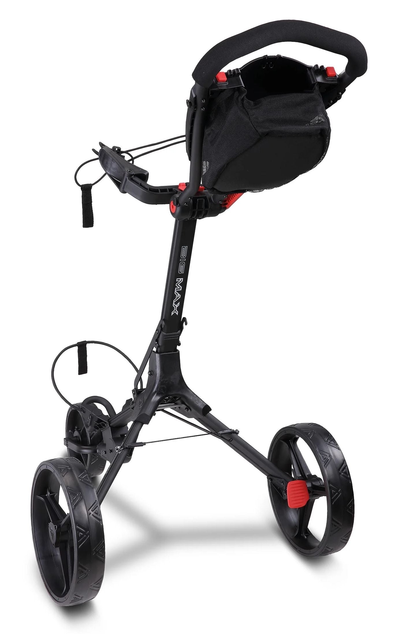 BigMax IQ2, Phantom Black, ruční golfový vozík