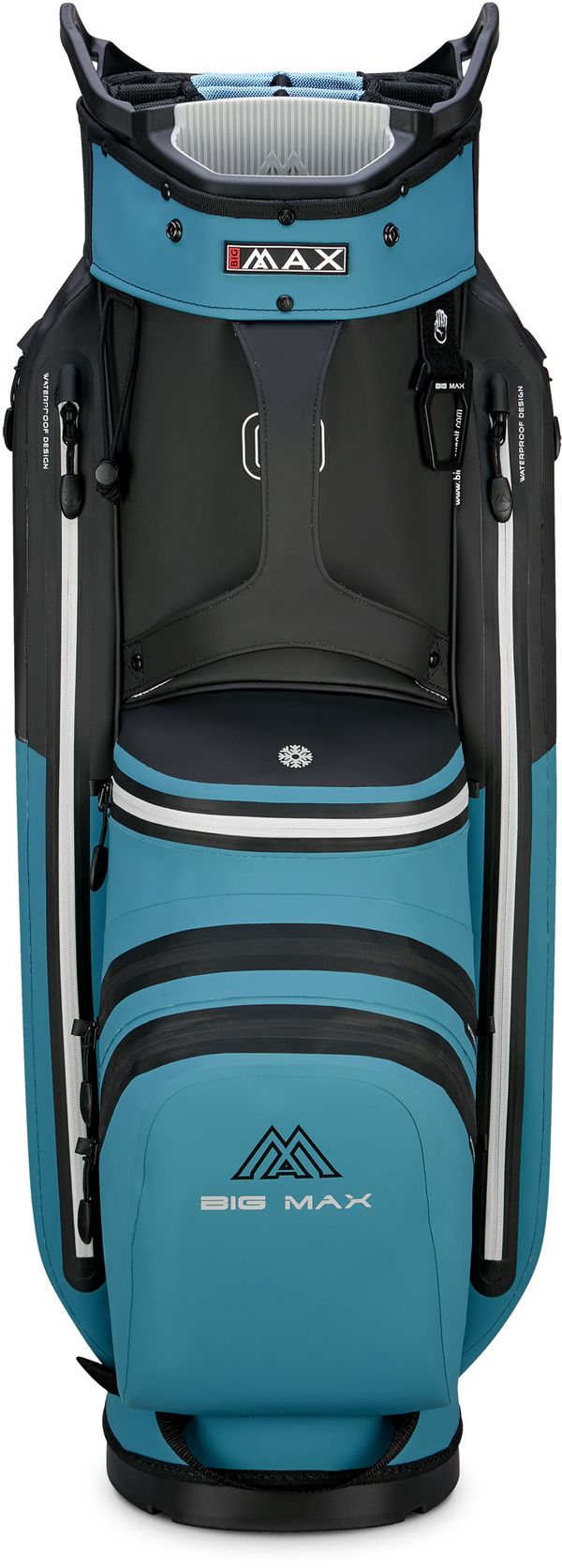 BigMax Aqua IPX Tour, Black, Blue, golfový bag na vozík