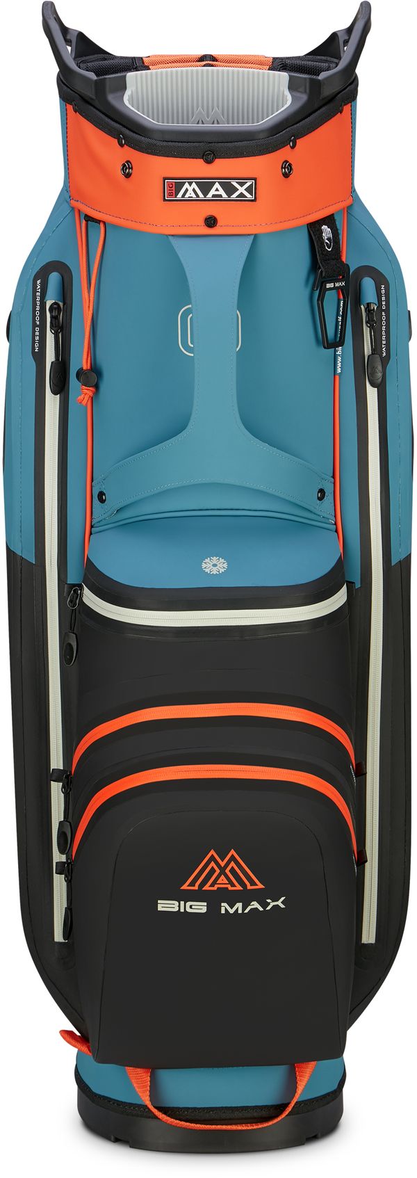 BigMax Aqua IPX Tour, Blue, Black, Orange, golfový bag na vozík