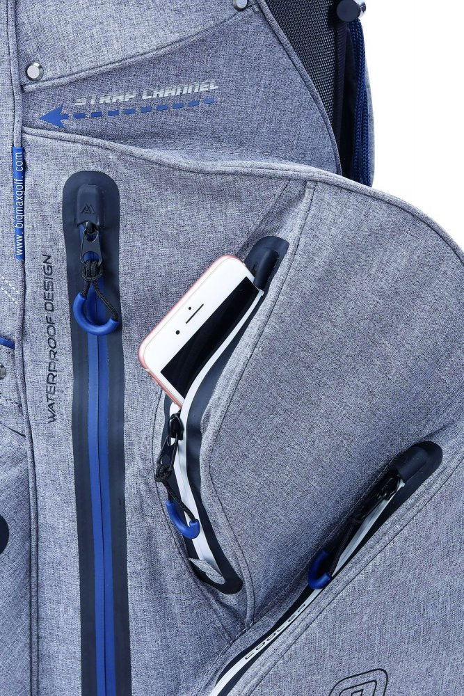 BigMax Aqua Silencio 3 Organizer, Charcoal, Black, Fuchsia