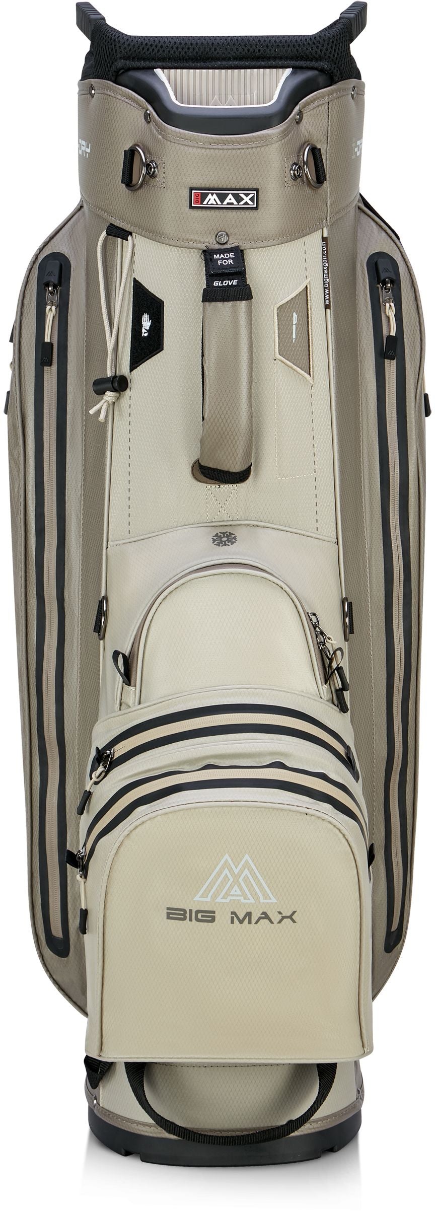 BigMax Aqua Sport 360, Sand, Chocolate, golfový bag na vozík