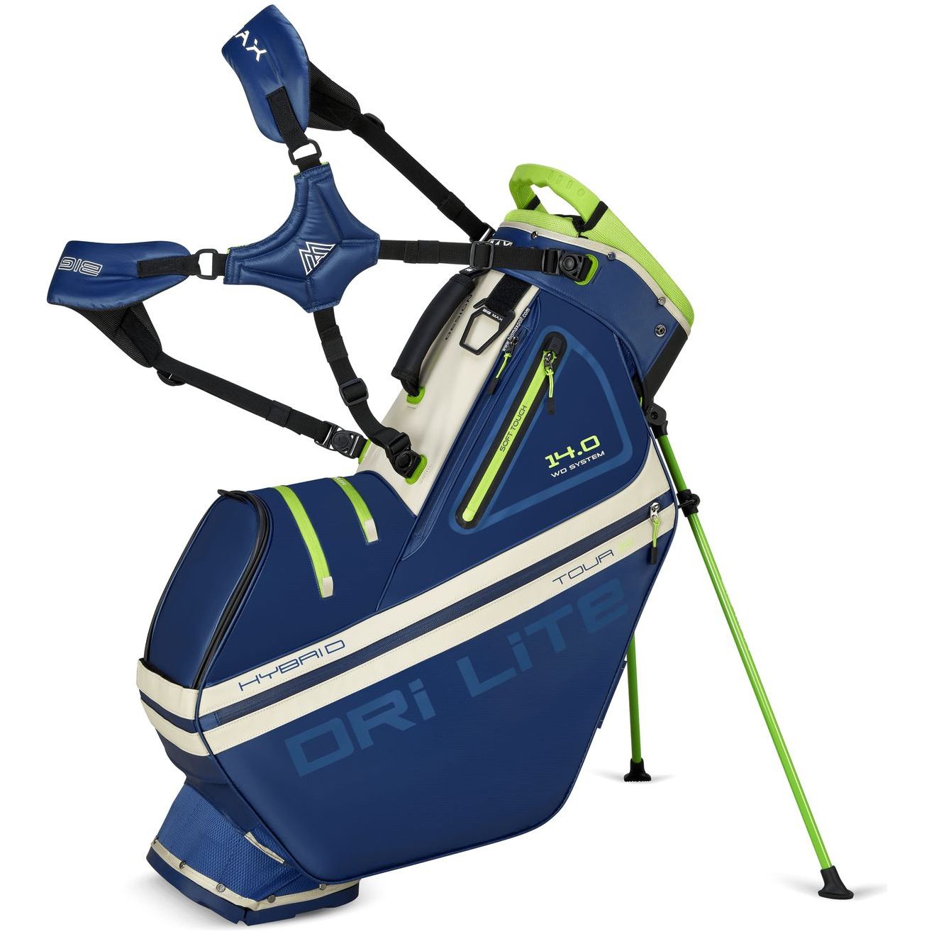 BigMax Dri Lite Hybrid Tour 2, Navy, Lime