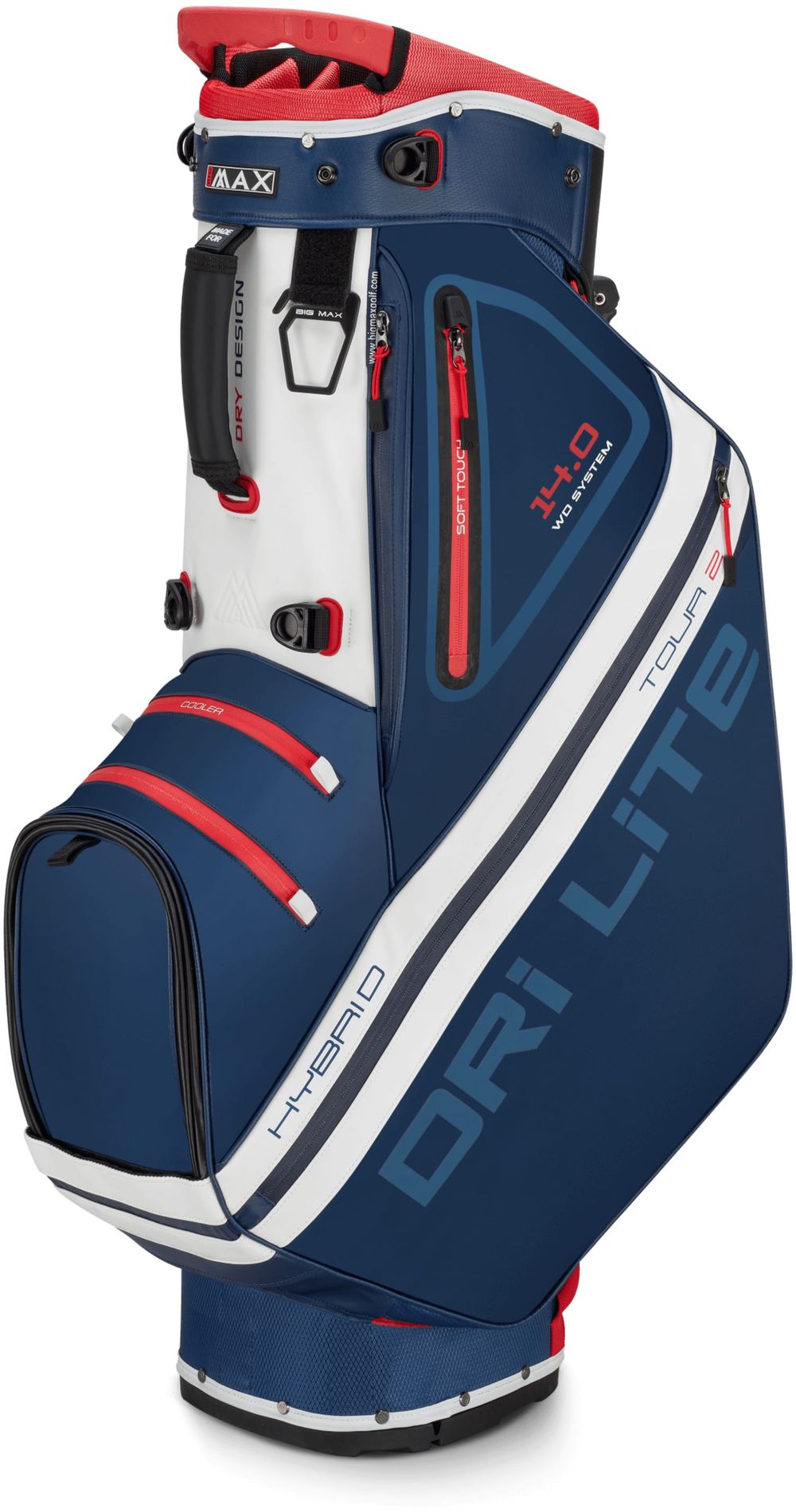 BigMax Dri Lite Hybrid Tour 2, Navy, Red, White