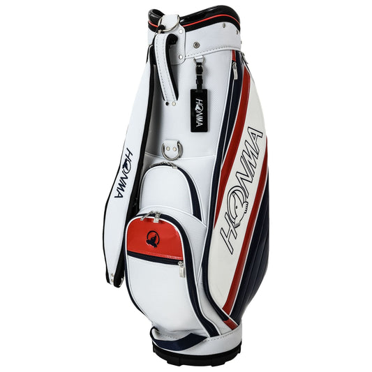 Honma Entry Caddie bag, White, Red, CB12412