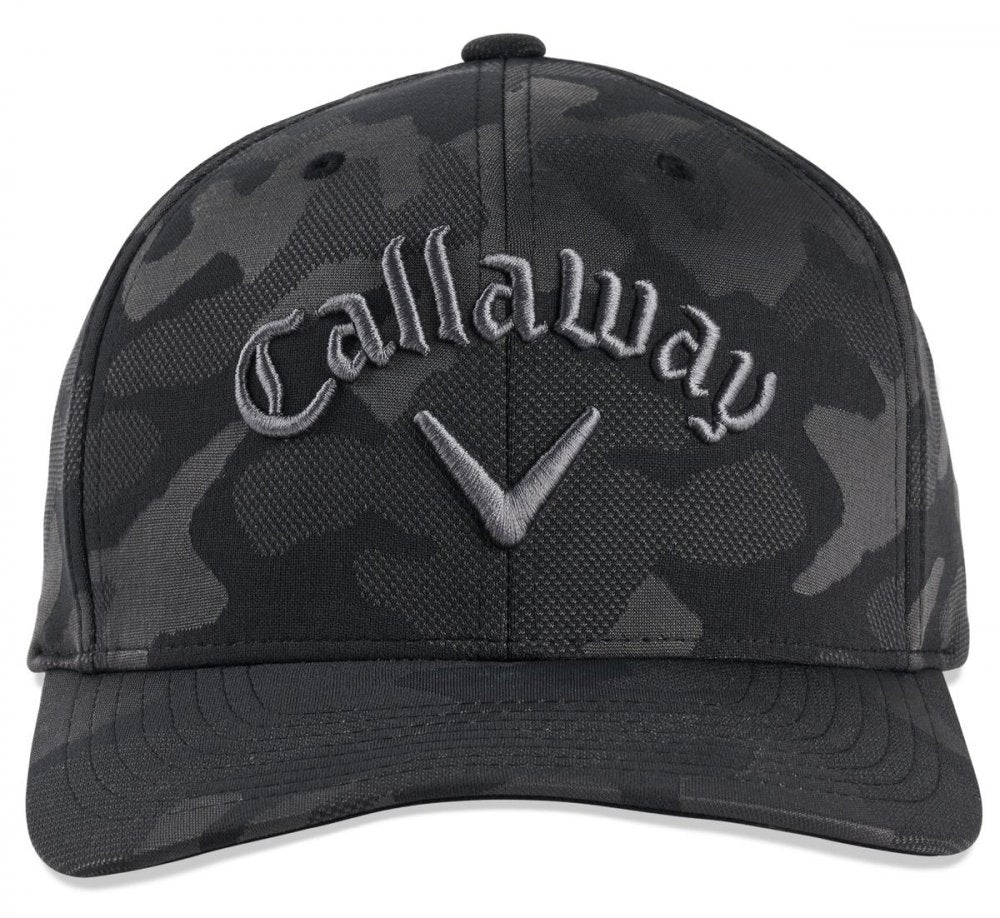 Callaway Camo Snapback, Charcoal, golfová kšiltovka pro muže Callaway