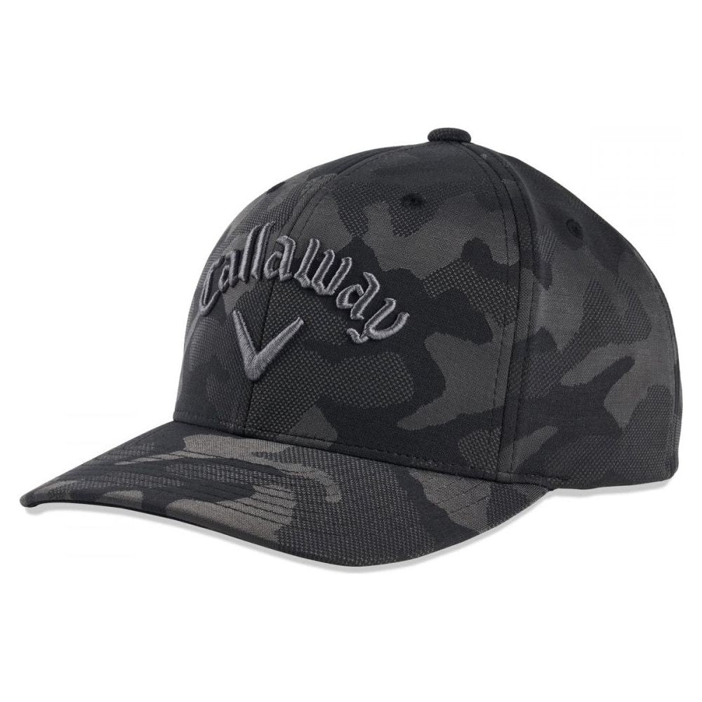Callaway Camo Snapback, Charcoal, golfová kšiltovka pro muže Callaway