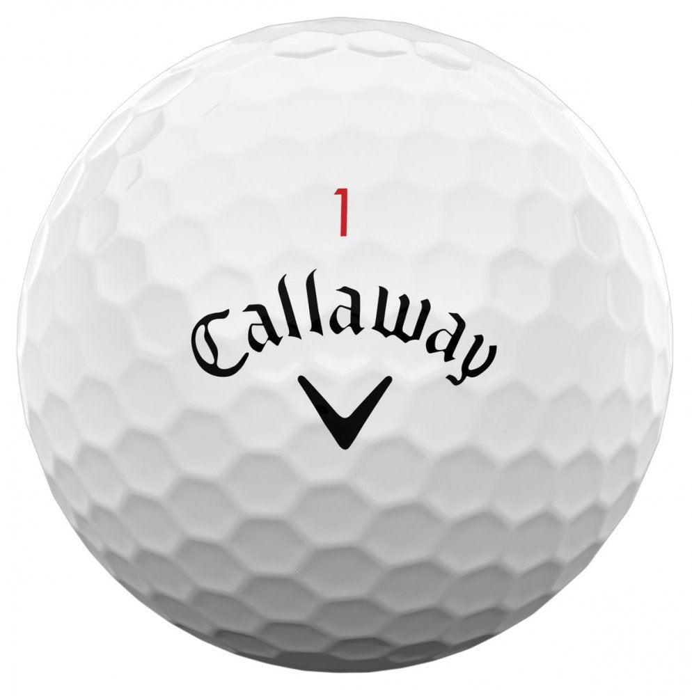 Callaway Chrome Soft 22, bílé golfové míčky