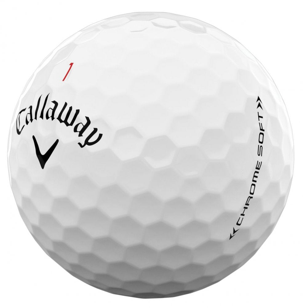 Callaway Chrome Soft 22, bílé golfové míčky
