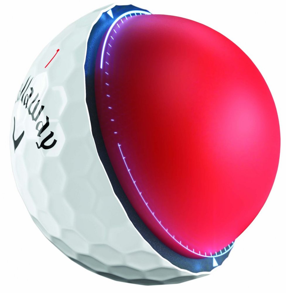 Callaway Chrome Soft 22, bílé golfové míčky