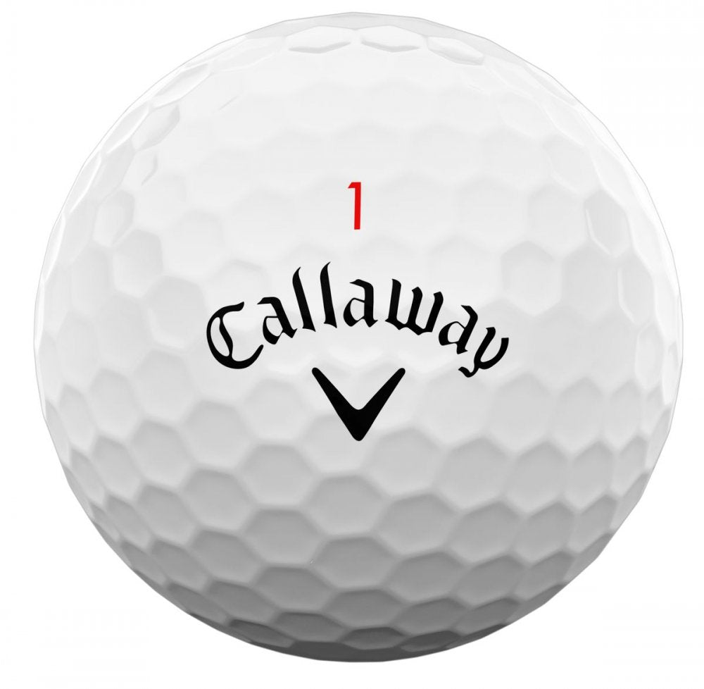 Callaway Chrome Soft X 22, bílé golfové míčky