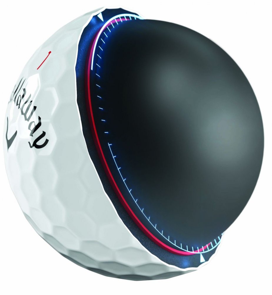 Callaway Chrome Soft X 22, bílé golfové míčky