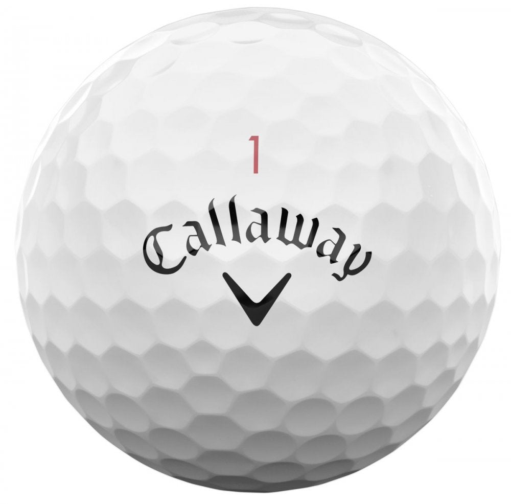 Callaway Chrome Tour 24, bílé golfové míčky
