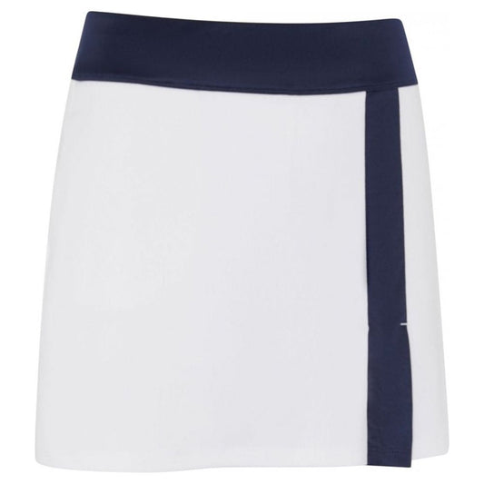 Callaway Colour Block Skort, Brilliant White, dámská golfová sukně