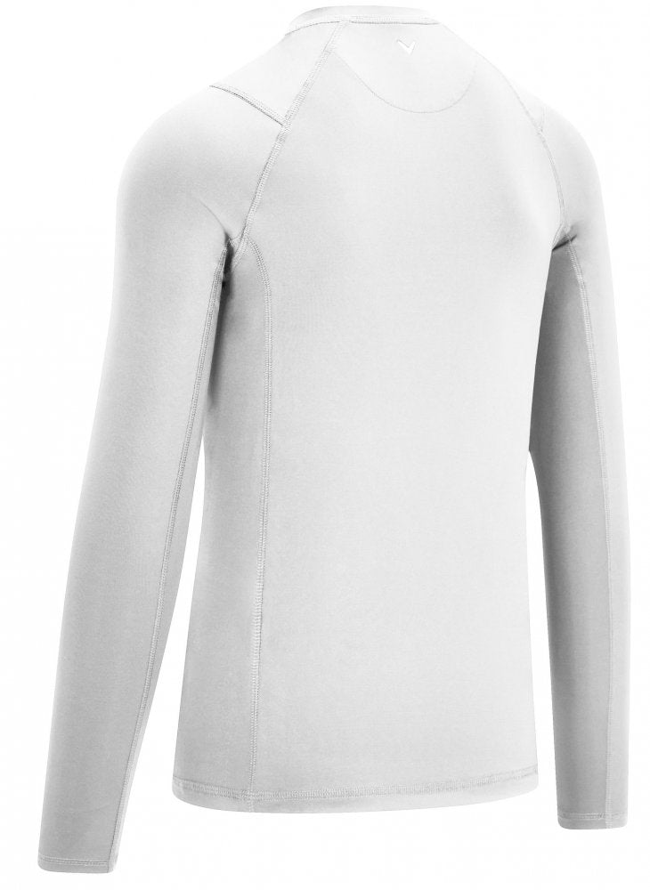 Callaway Crew Neck, White, golfové termo tričko pro ženy