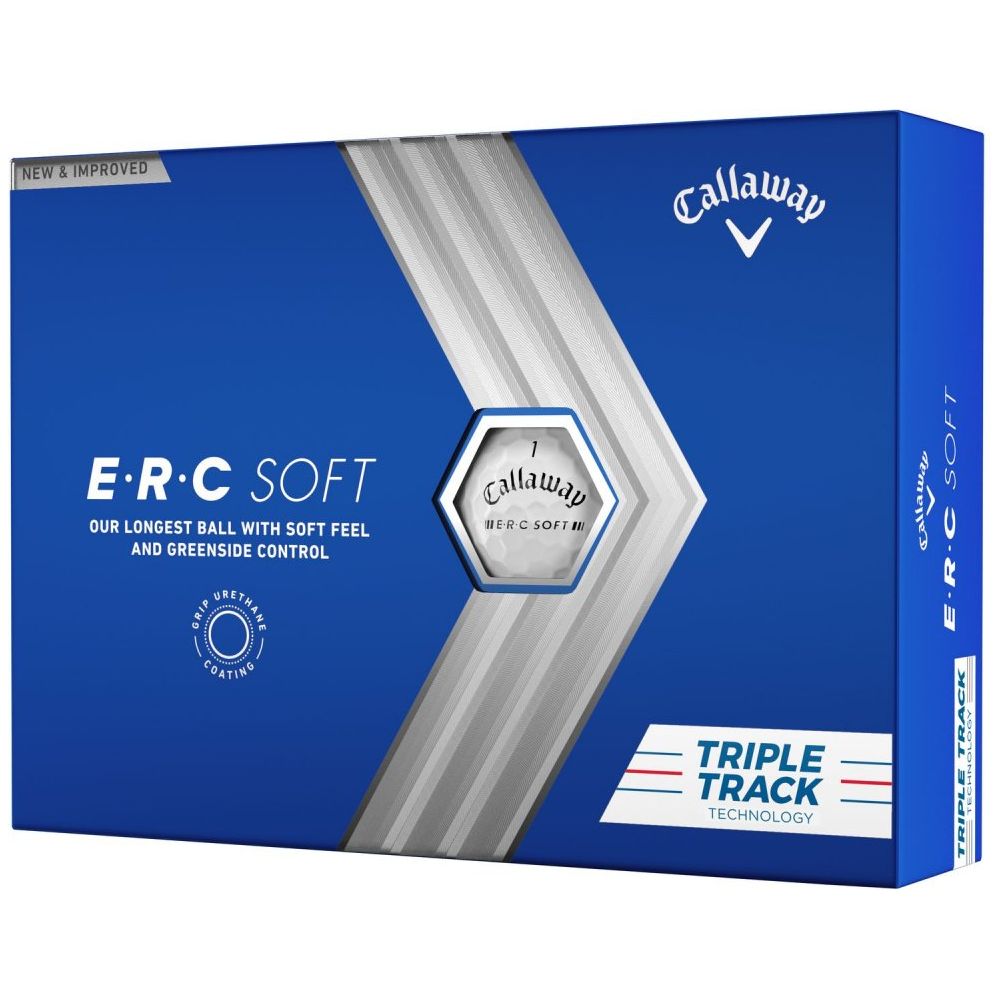 Golfové míčky Callaway ERC Soft, Triple Track, 3 míčky Callaway