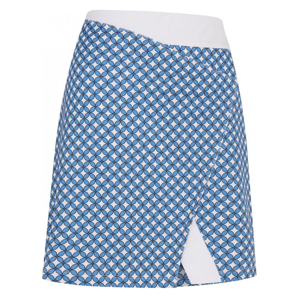 Callaway Floral Geo Wrap Skort, Brilliant White
