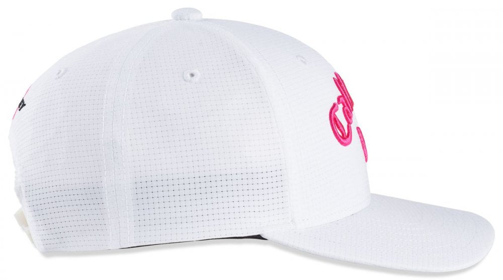 Callaway Junior Tour, Bílá, Růžová, golfová kšiltovka pro holky