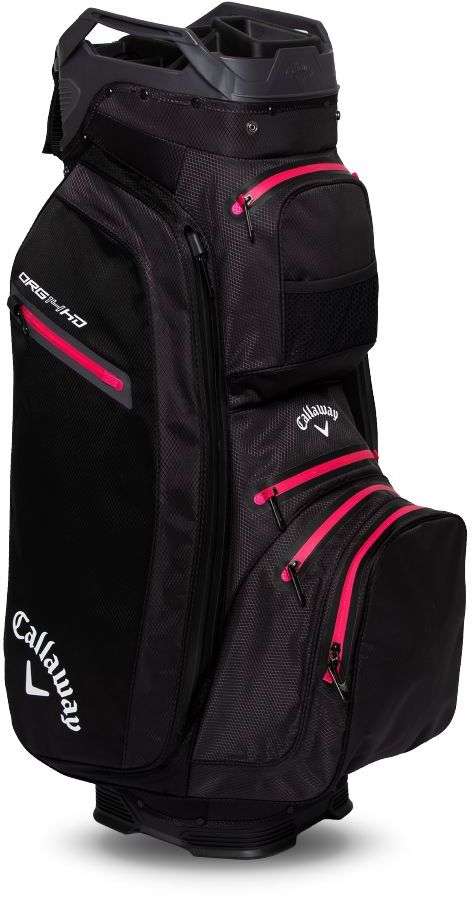 Callaway Org 14 HD, Black, Charcoal, Pink, golfový bag na vozík