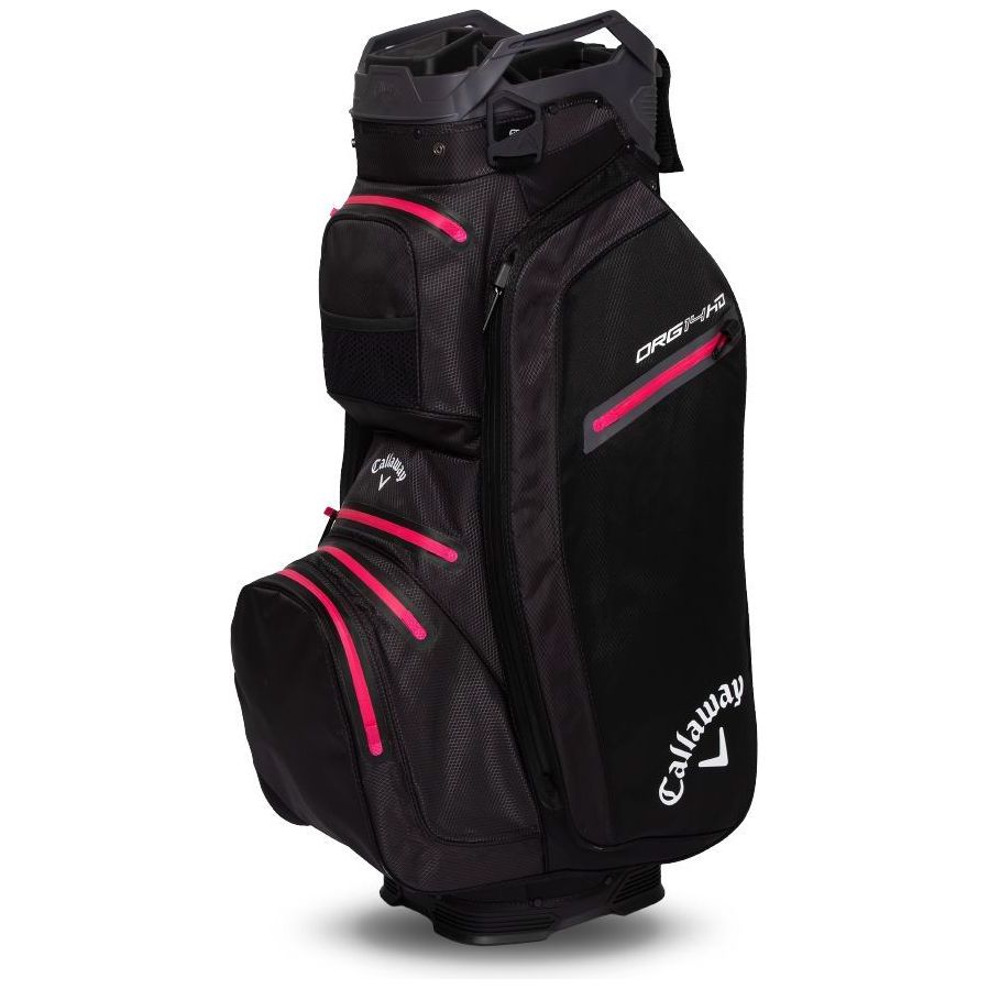 Callaway Org 14 HD, Black, Charcoal, Pink, golfový bag na vozík