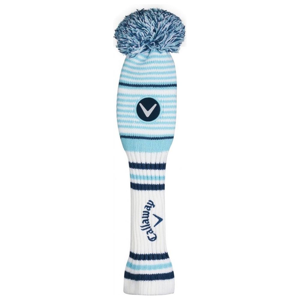 Callaway Pom Pom Hybrid, White, Light Blue, Navy