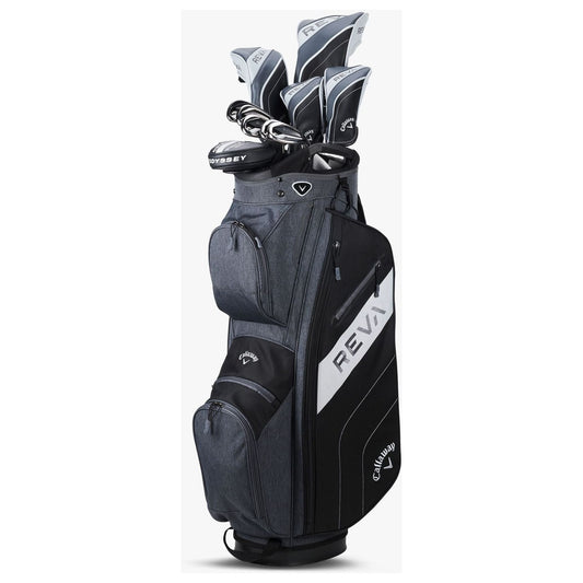 Callaway Reva 2024, 11pcs, Black, pravé držení, golfový set pro ženy