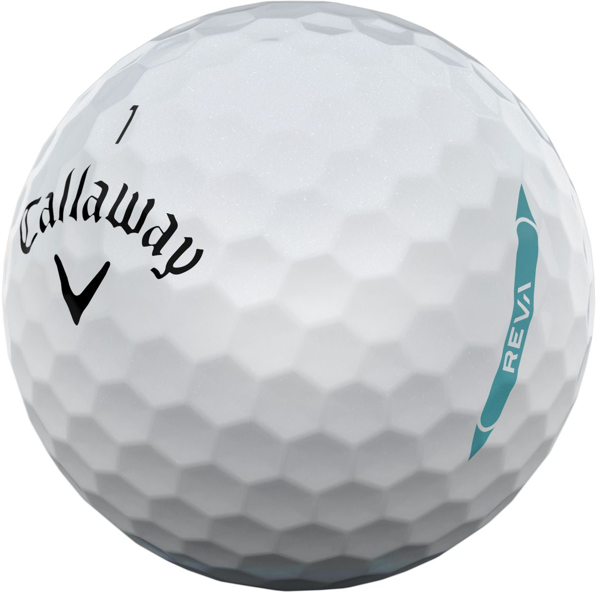 Callaway Reva 2025, dámské bílé golfové míčky