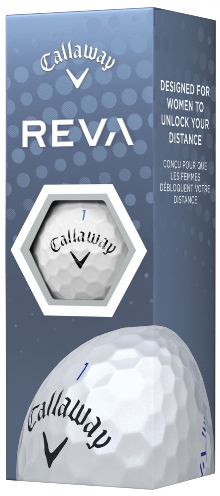 Callaway Reva, bílé dámské golfové míčky