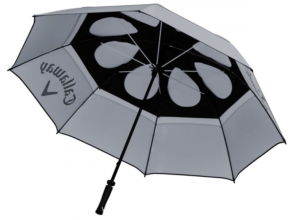 Callaway Shield Umbrella, Grey, Black, golfový deštník