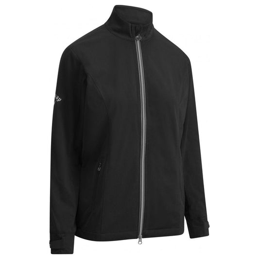 Callaway SoftShell Wind Jacket, Caviar, dámská golfová bunda