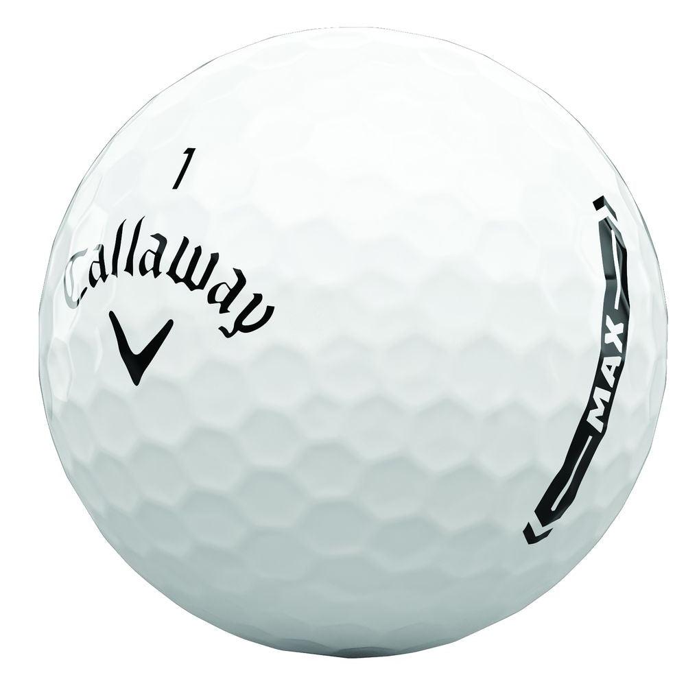 Callaway SuperSoft MAX, bílé golfové míčky