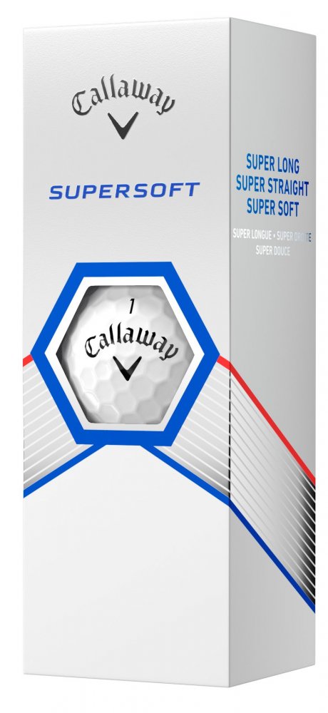 Callaway SuperSoft, bílé golfové míčky