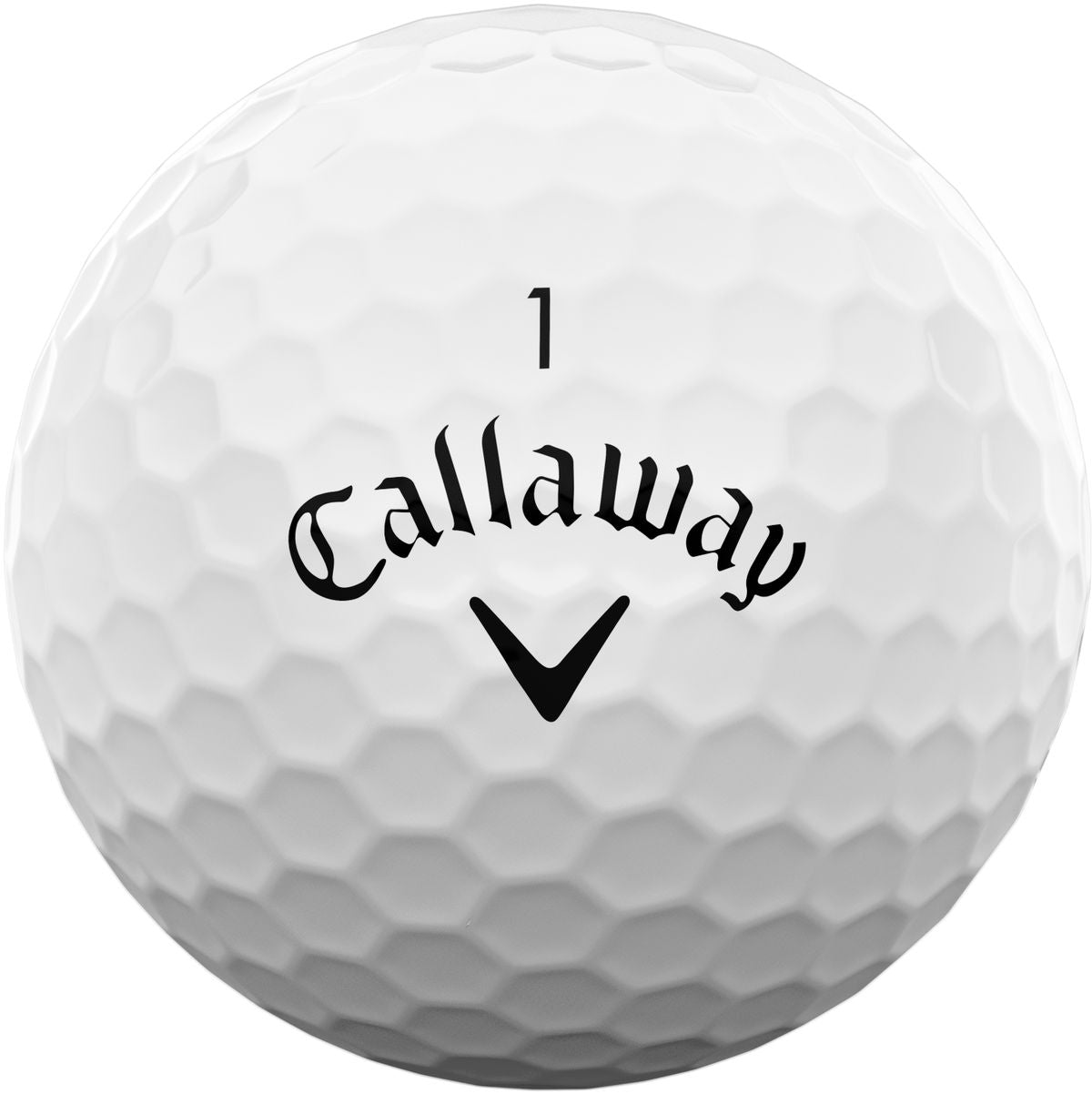 Callaway Supersoft 2025, bílé golfové míčky