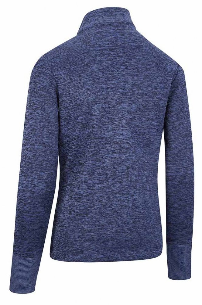 Dámská golfová mikina Callaway Dual Action Fleece, Peacoat Heather
