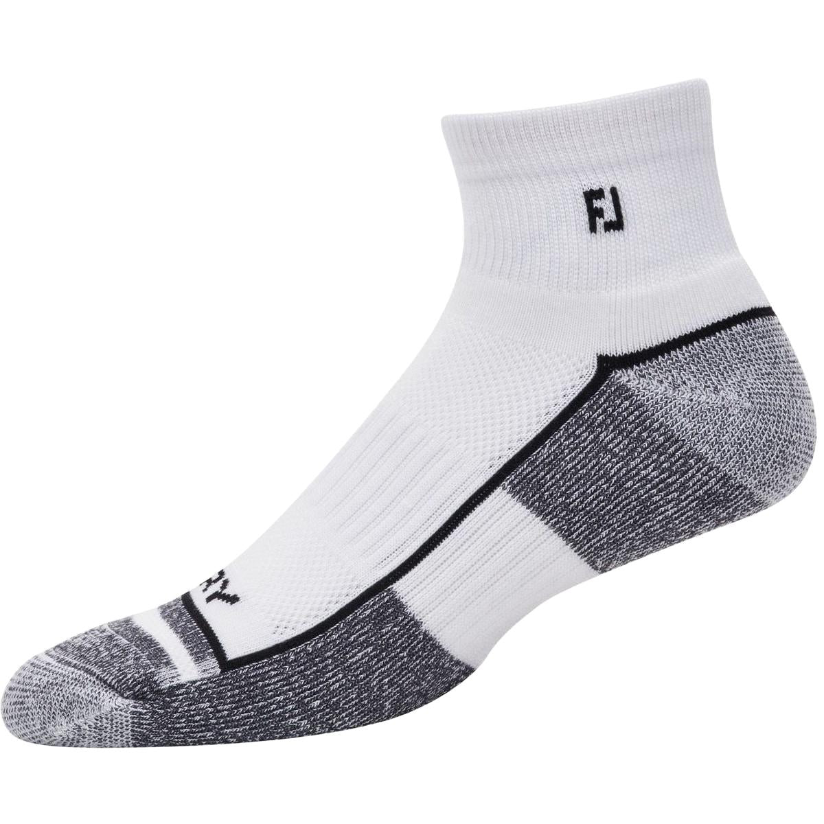 FootJoy ProDry Mens, Quarter, bílé pánské golfové ponožky