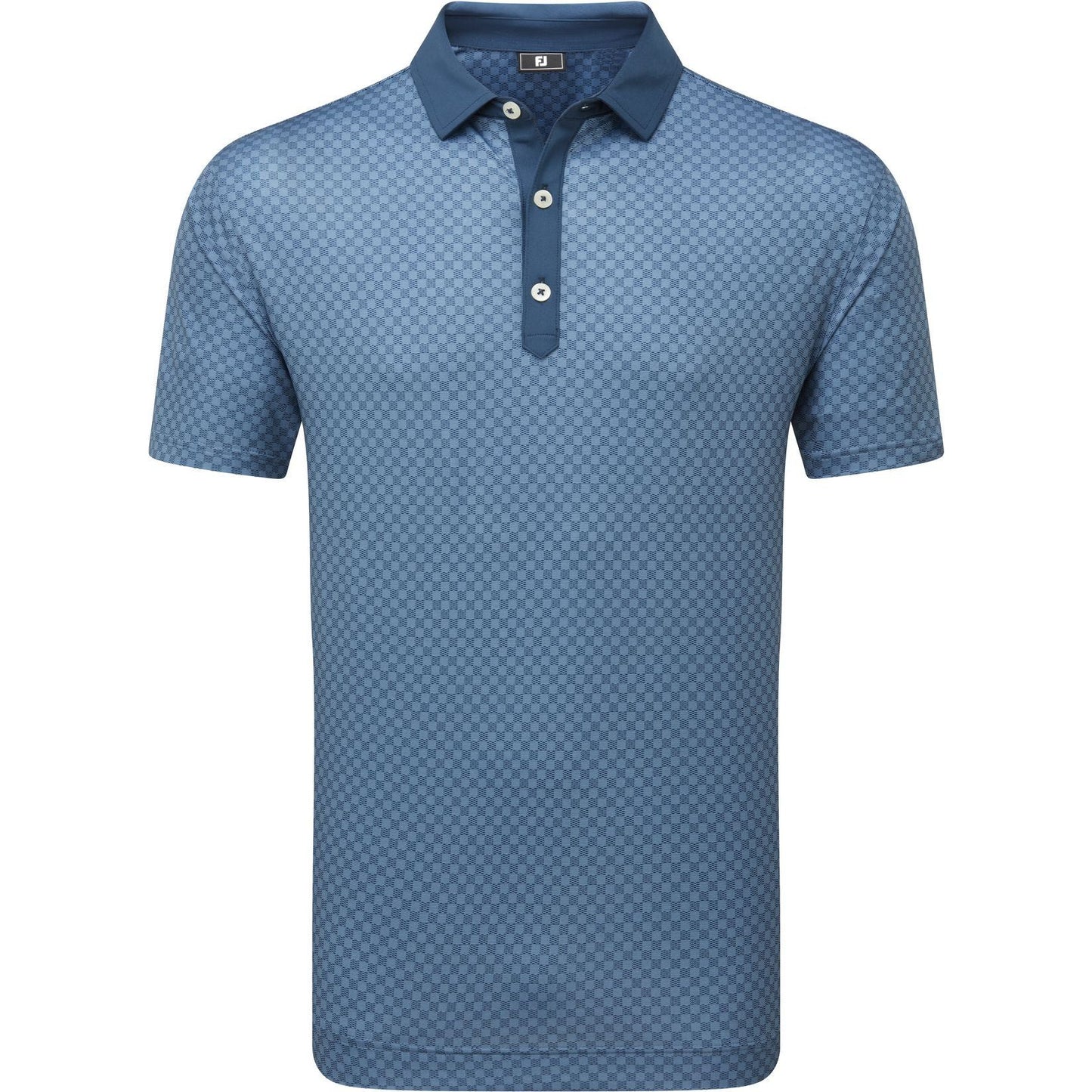 FootJoy Checker Print Lisle Seabrook, pánské golfové tričko