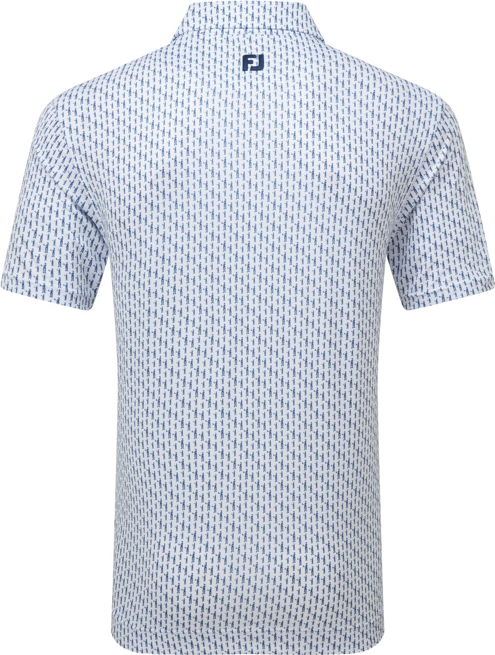 FootJoy Figure Print Lisle Liberty, pánské golfové tričko