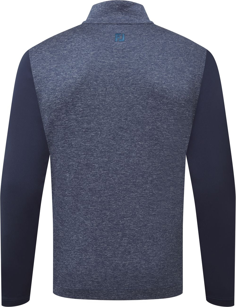 FootJoy Tonal Heather Chill Out, Navy, pánská golfová mikina