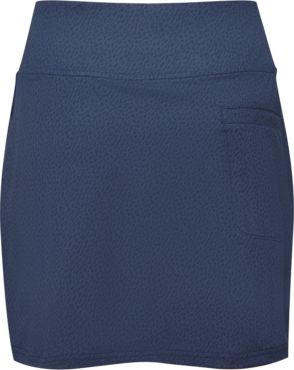 FootJoy Knit Skort, Navy Animal Print, dámská golfová sukně