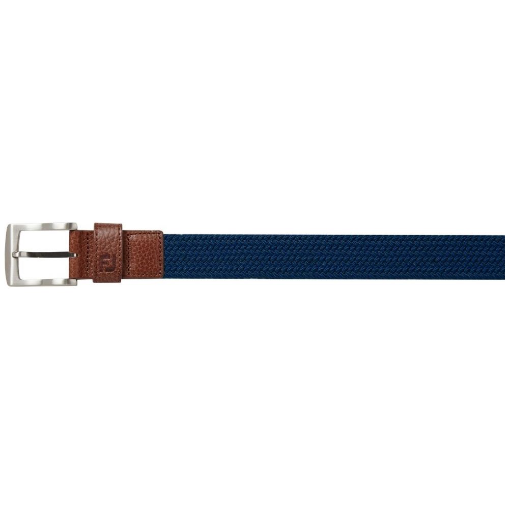 FootJoy Cape Braided Belt, Navy
