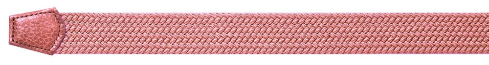 FootJoy Cape Braided Belt, Pink, Regular