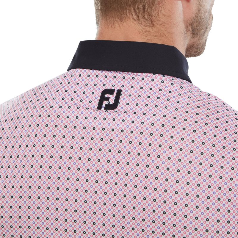 FootJoy Circle Print, Black, Orchid, Violet, White FootJoy
