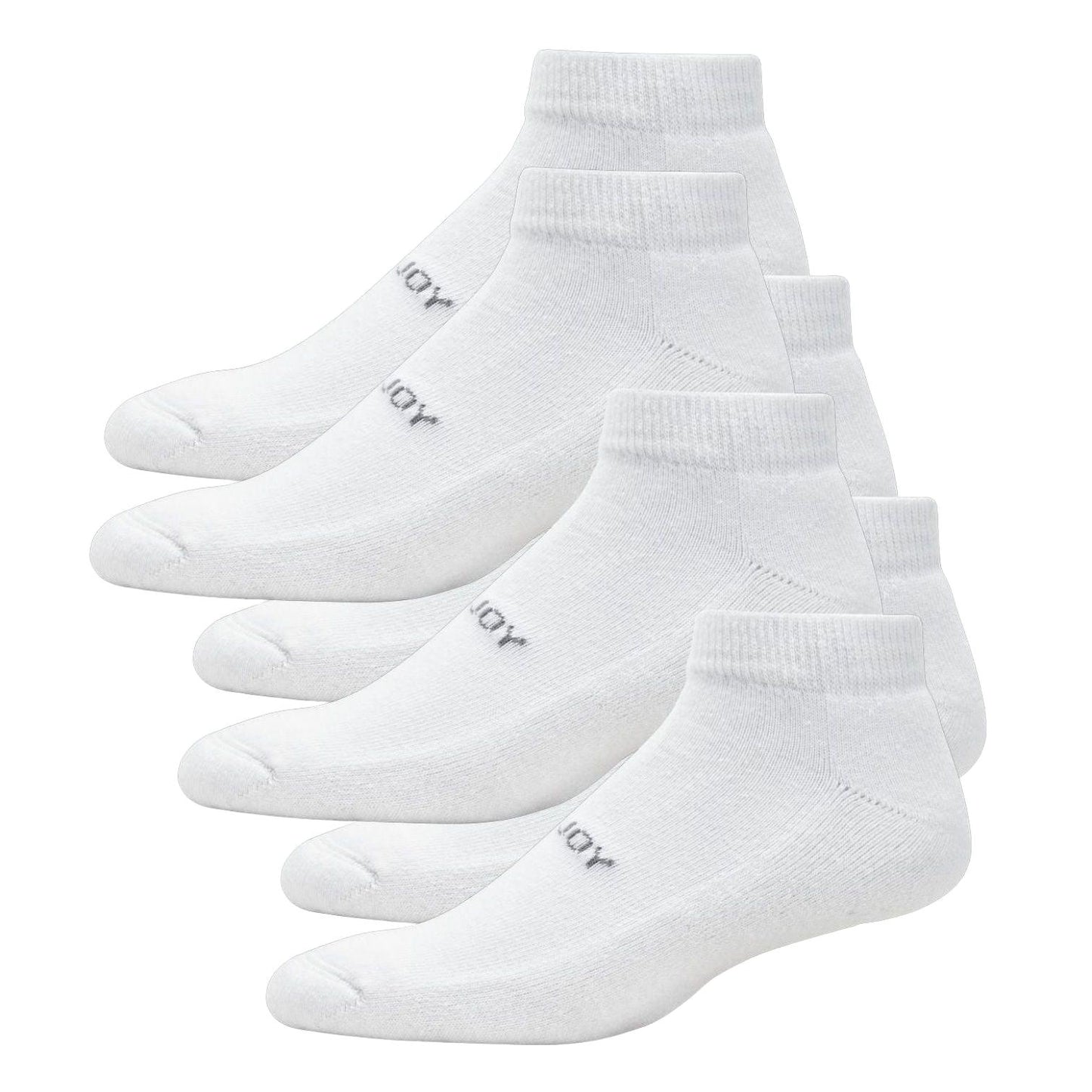FootJoy ComfortSof Sportlet, 3 páry, bílé dámské golfové ponožky