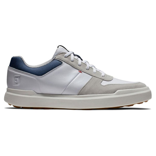 FootJoy Contour Casual, White, Navy, Grey