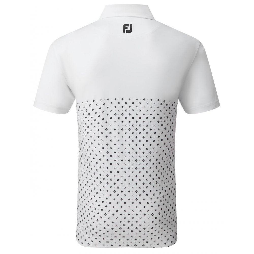 FootJoy Engineered Foulard, White, Black, Orchid